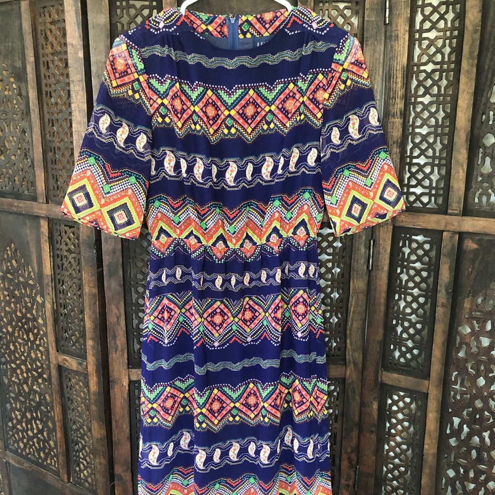 Vintage Midi Dress